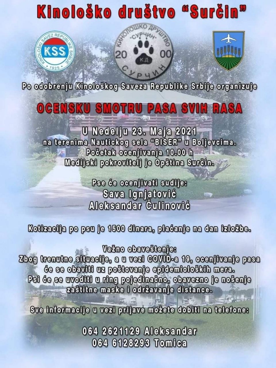 #1kinolosko drustvo surcin smotra pasa boljevci 2021 surcin mojabaza 1