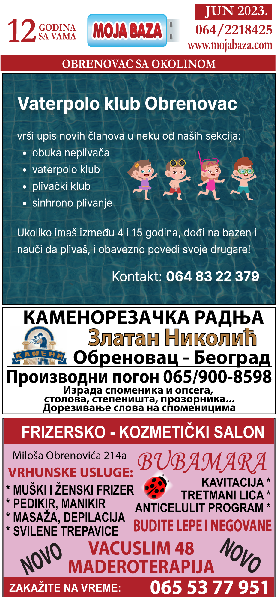 #1aoglasi obrenovac obrenovacki reklame marketing agencija digitalni flajer oglasnik letak beograd surcin mojabaza 1