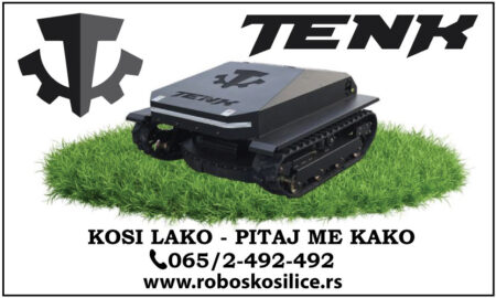 !1TENK ROBOTNE KOSACICE KOSILICE AUTOMATSKI SAMOHODNE KOSENJE ODRZAVANJE DVORISTE BASTOVAN VRTLAR MOJABAZA 1