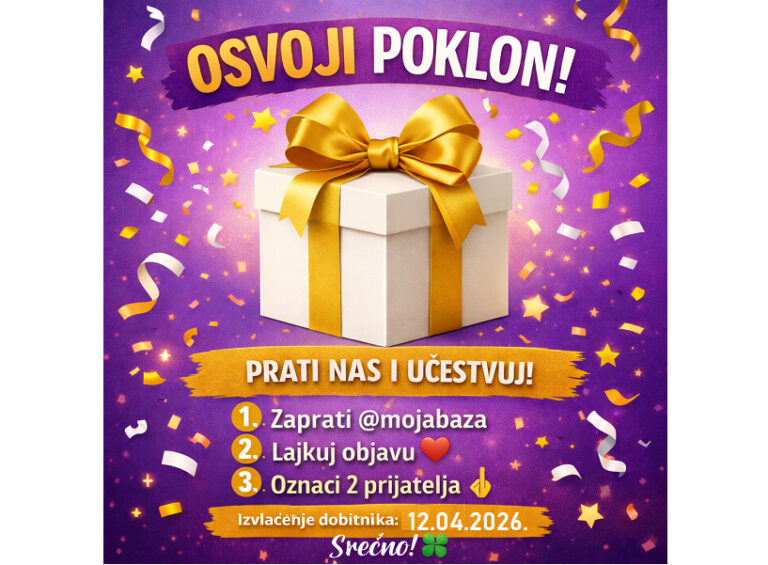 !1 ai mojabazacom osvoji poklon nagradna igra present poklanja nagrađuje tretman ulepsavanje igraj beograd srbija 1