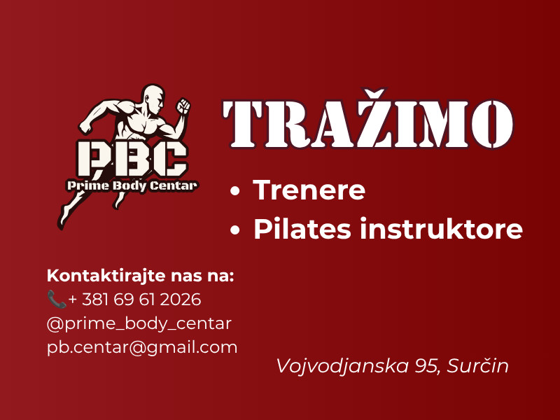 !1-surcin-oglasi-konkursi-biro-poslovi-oglasizaposao-trazimposao-tražimposo-radnici-higijenicari-fir+tnesinstruktor-PRIME-BODY-CENTAR-mojabazacom